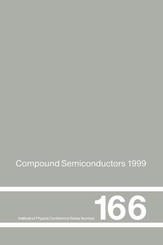 Imagen de portada: Compound Semiconductors 1999 1st edition 9780750307048