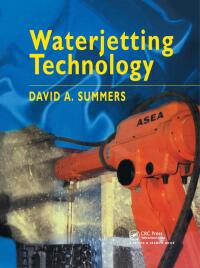 Cover image: Waterjetting Technology 1st edition 9780367449186