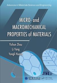 Imagen de portada: Micro- and Macromechanical Properties of Materials 1st edition 9781138072336