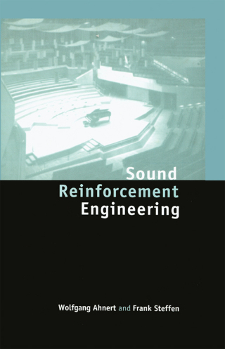 Imagen de portada: Sound Reinforcement Engineering 1st edition 9781138569744