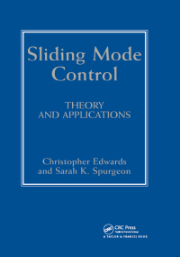 Cover image: Sliding Mode Control 1st edition 9780748406012