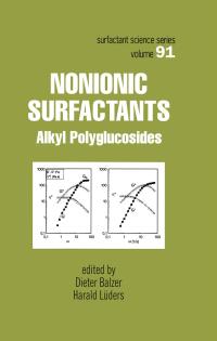 Imagen de portada: Nonionic Surfactants 1st edition 9780824793906