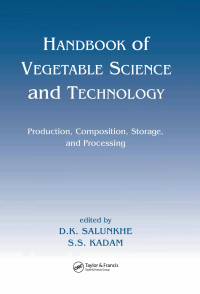 Imagen de portada: Handbook of Vegetable Science and Technology 1st edition 9780824701055