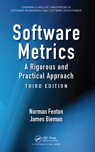 Cover image: Software Metrics 3rd edition 9781439838228