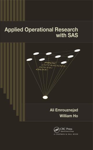 Cover image: Applied Operational Research with SAS 1st edition 9780367576813
