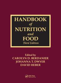 Cover image: Handbook of Nutrition and Food 3rd edition 9781466505711