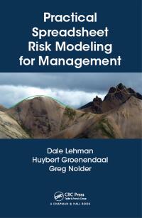 Cover image: Practical Spreadsheet Risk Modeling for Management 1st edition 9780367832964