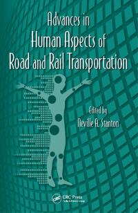 Titelbild: Advances in Human Aspects of Road and Rail Transportation 1st edition 9781439871232
