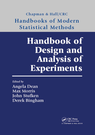 صورة الغلاف: Handbook of Design and Analysis of Experiments 1st edition 9780367570415