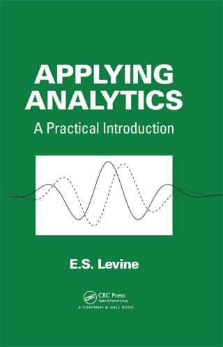 Cover image: Applying Analytics 1st edition 9780367379865