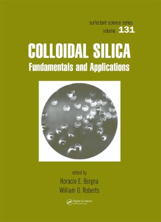 Imagen de portada: Colloidal Silica 1st edition 9780824709679