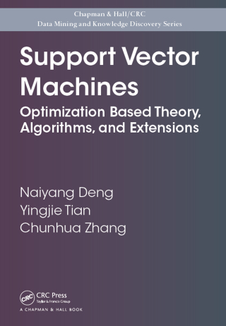 Cover image: Support Vector Machines 1st edition 9780367830229