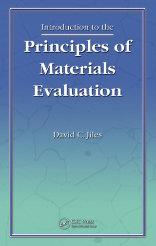 Imagen de portada: Introduction to the Principles of Materials Evaluation 1st edition 9780849373923