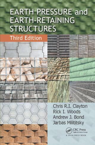 Imagen de portada: Earth Pressure and Earth-Retaining Structures 3rd edition 9781138427297