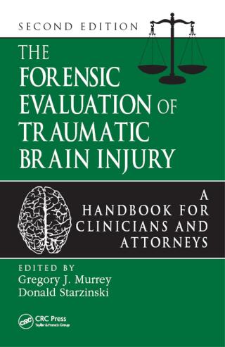 Cover image: The Forensic Evaluation of Traumatic Brain Injury 2nd edition 9780849390753