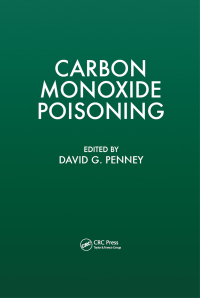 Cover image: Carbon Monoxide Poisoning 1st edition 9780849384172