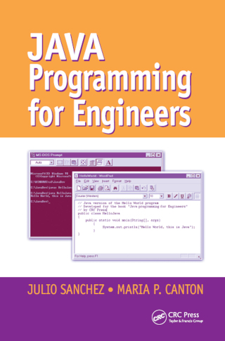 Imagen de portada: Java Programming for Engineers 1st edition 9780849308109