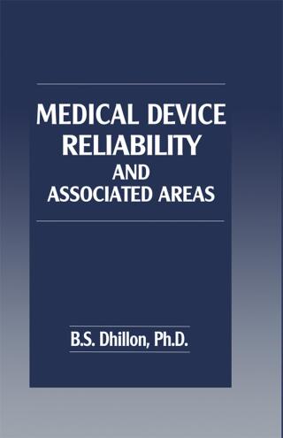 Cover image: Medical Device Reliability and Associated Areas 1st edition 9780367398804