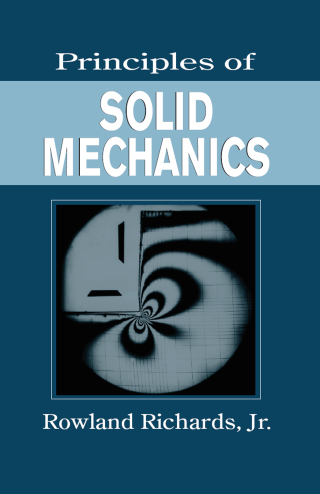 Cover image: Principles of Solid Mechanics 1st edition 9780849301148