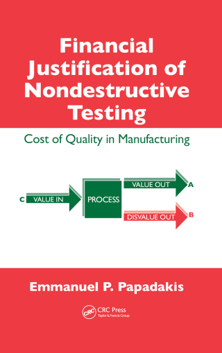 Cover image: Financial Justification of Nondestructive Testing 1st edition 9780849397196