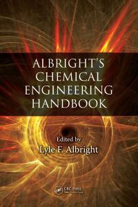 Cover image: Albright's Chemical Engineering Handbook 1st edition 9780824753627