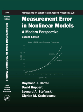 Cover image: Measurement Error in Nonlinear Models 2nd edition 9781584886334