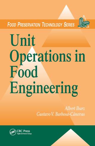 Cover image: Unit Operations in Food Engineering 1st edition 9781566769297