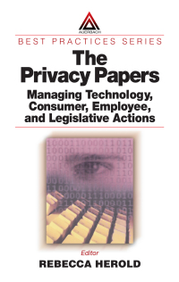 Cover image: The Privacy Papers 1st edition 9780849312489