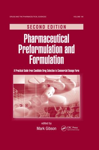 Cover image: Pharmaceutical Preformulation and Formulation 2nd edition 9781138031975