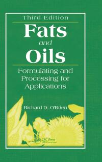 表紙画像: Fats and Oils 3rd edition 9780367412401