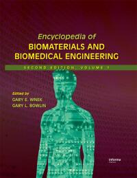 Imagen de portada: Encyclopedia of Biomaterials and Biomedical Engineering 2nd edition 9781420078022