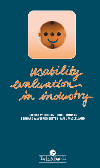 Imagen de portada: Usability Evaluation In Industry 1st edition 9780748403141