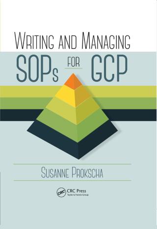 Cover image: Writing and Managing SOPs for GCP 1st edition 9780367268015