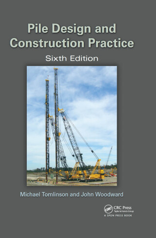 Cover image: Pile Design and Construction Practice 6th edition 9780367659011