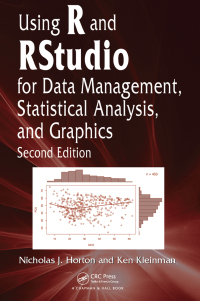 Imagen de portada: Using R and RStudio for Data Management, Statistical Analysis, and Graphics 2nd edition 9780367738464