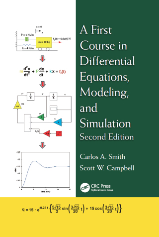 Cover image: A First Course in Differential Equations, Modeling, and Simulation 2nd edition 9781482257229
