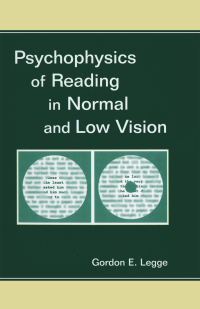 Titelbild: Psychophysics of Reading in Normal and Low Vision 1st edition 9780367390143