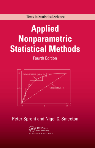 Cover image: Applied Nonparametric Statistical Methods 4th edition 9781584887010