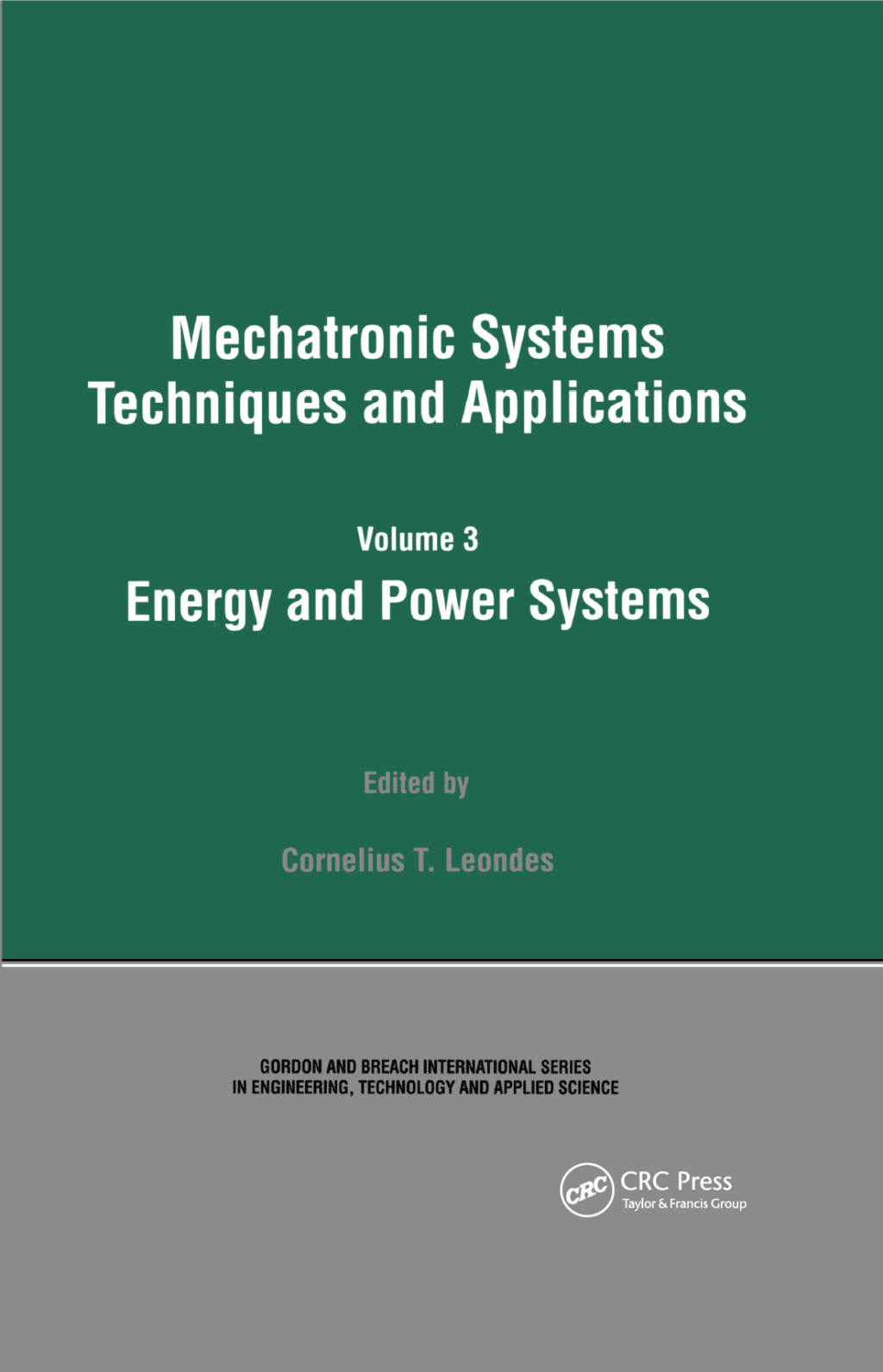 Energy and Power Systems 1st Edition