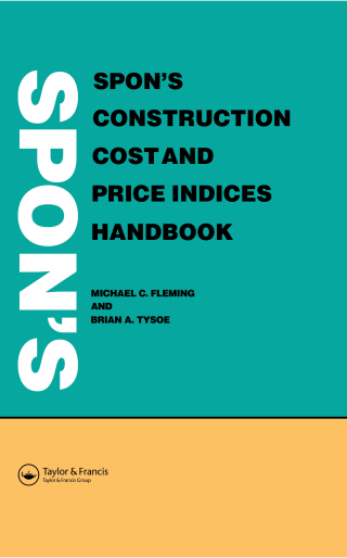 Cover image: Spon's Construction Cost and Price Indices Handbook 1st edition 9780419153306