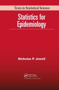 Cover image: Statistics for Epidemiology 1st edition 9781584884330