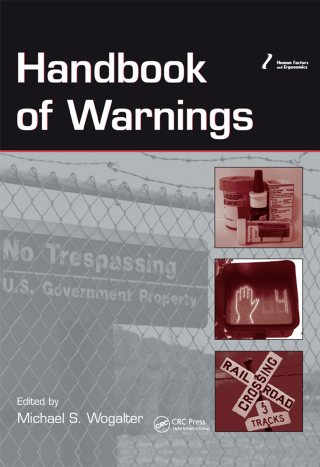 Cover image: Handbook of Warnings 1st edition 9780805847246