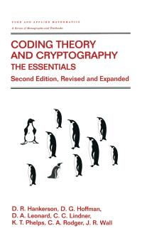 表紙画像: Coding Theory and Cryptography 2nd edition 9780824704650