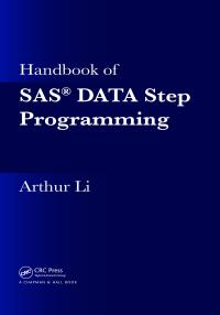 Imagen de portada: Handbook of SAS DATA Step Programming 1st edition 9780367833756