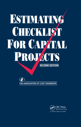 Cover image: Estimating Checklist for Capital Projects 1st edition 9780415511728