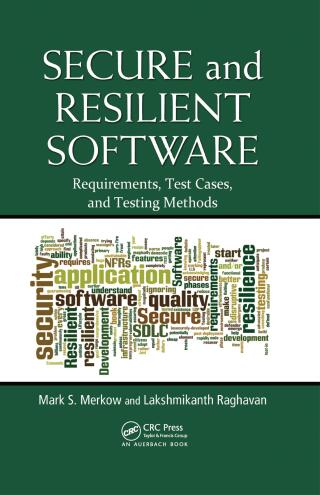 Cover image: Secure and Resilient Software 1st edition 9781439866214