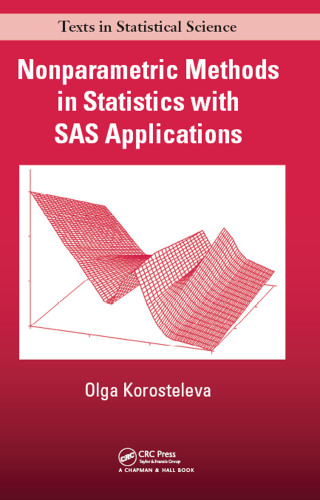Cover image: Nonparametric Methods in Statistics with SAS Applications 1st edition 9781138469457