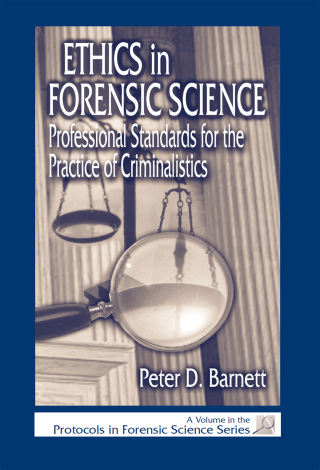 Cover image: Ethics in Forensic Science 1st edition 9780849308604
