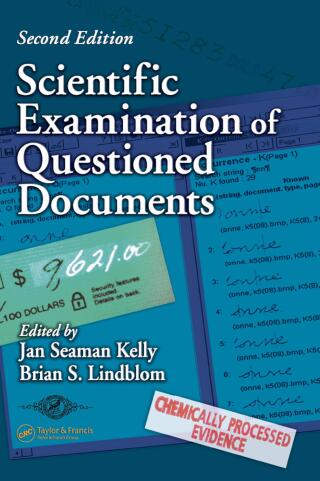 Cover image: Scientific Examination of Questioned Documents 2nd edition 9781032919355