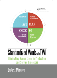 Cover image: Standardized Work with TWI 1st edition 9781498737548